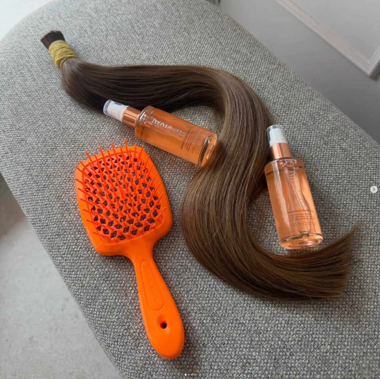 Cuidado de las extensiones de cabello